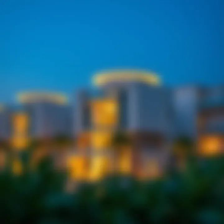 Luxury Properties in Dubai A captivating view of luxury properties in Dubai