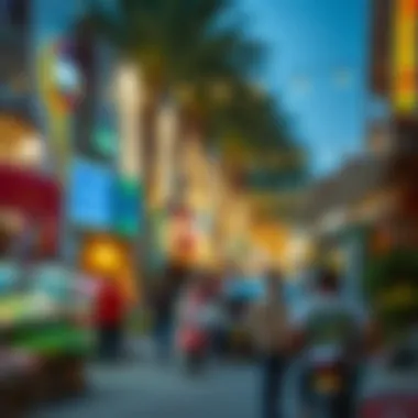 Vibrant local market scene in Al Wasl Residence