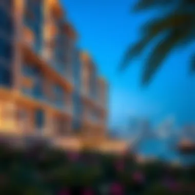 Luxury waterfront apartments with stunning architecture in Blue Waters Bay