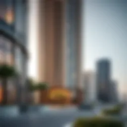 Architectural view of Chic Tower