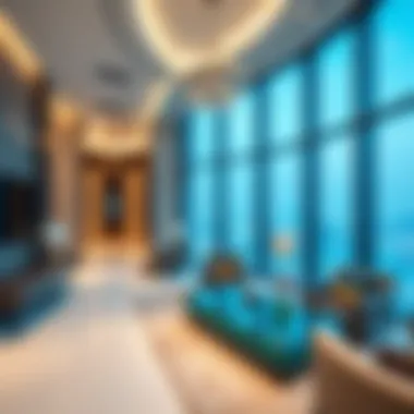 Luxurious interior of Chic Tower