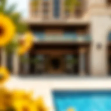 Exterior view of Cote d'Azur Hotel showcasing its architectural beauty