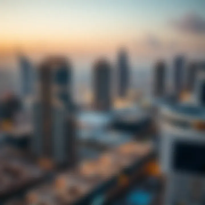Overview of Deira's skyline with City Avenue buildings impacting the real estate landscape