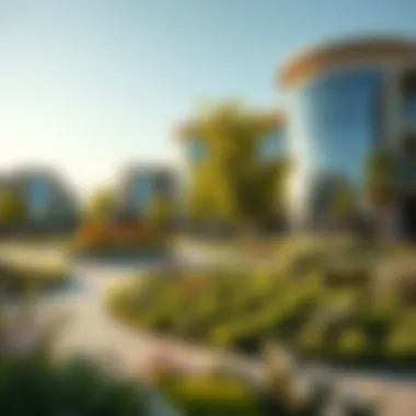 Innovative Green Spaces in District 2020 Innovative green spaces integrated within District 2020