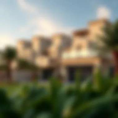 Residential Properties in Dubai Hills Golf Grove Stylish residential properties surrounding the golf course with contemporary architecture