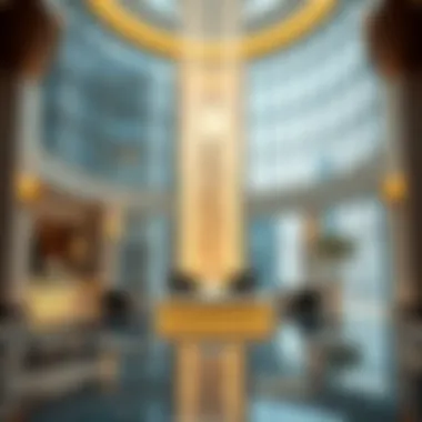 Interior rendering of luxurious amenities within Dubai One Central