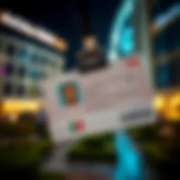 Emirates ID card showcasing identity details