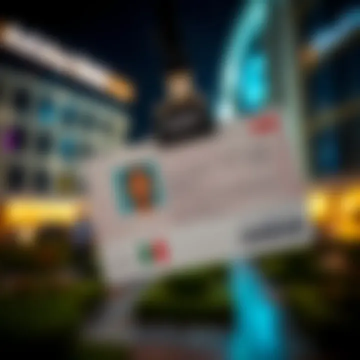 Emirates ID card showcasing identity details