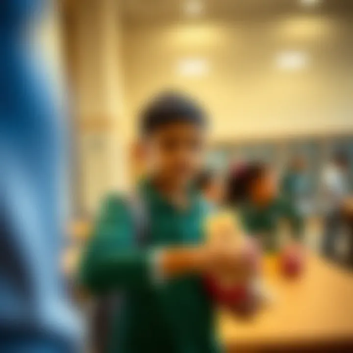 Students engaging in extracurricular activities at a Dubai Land school