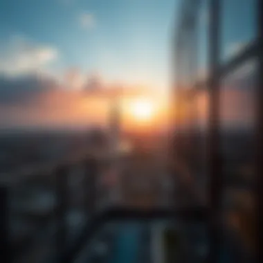 Panoramic view from Address Fountain Views Tower 2