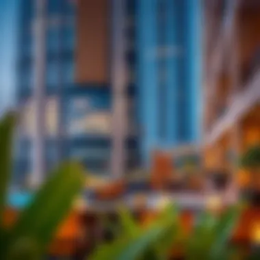 Luxurious amenities available in Al Ain Tower, highlighting modern lifestyle features