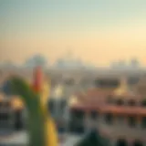 Panoramic view of Al Sufouh showcasing modern skyline