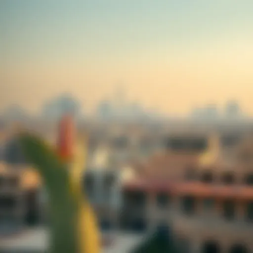 Panoramic view of Al Sufouh showcasing modern skyline