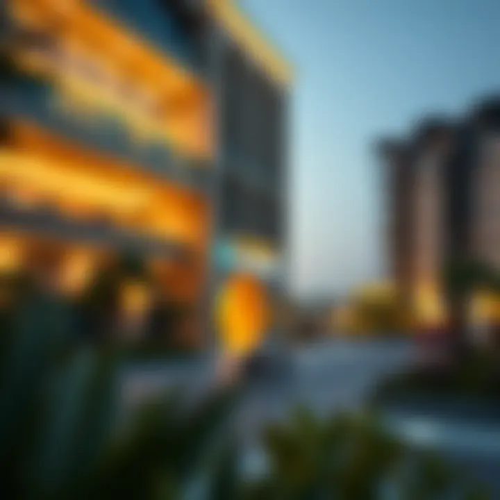 Strategic Location of Al Zahia Sales Office Map highlighting the strategic location of the Al Zahia sales office