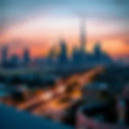 Stunning skyline view of الراشدية