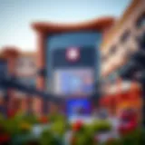 Stunning exterior view of Arabian Ranches Retail Mall showcasing modern architecture