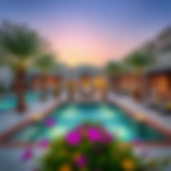 Amenities in Arenco Villas Exclusive amenities at Arenco Villas, including landscaped gardens and pools