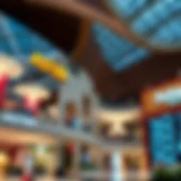 Architectural view of Aster Ansar Mall showcasing innovative design