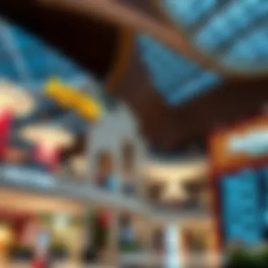 Architectural view of Aster Ansar Mall showcasing innovative design