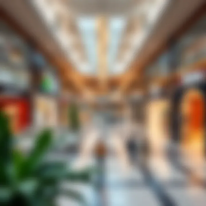 Strategic layout of Aster Ansar Mall influencing shopping experience