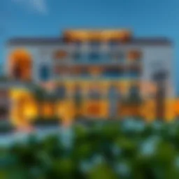 Architectural overview of Azizi Gardenia highlighting modern design