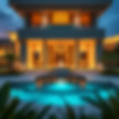 Luxurious villa architecture in Bliss 2 Arabian Ranches