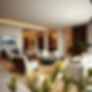 Luxurious interior spaces in Cove