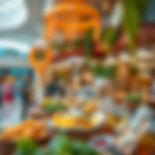 Vibrant culinary scene at Nakheel Mall