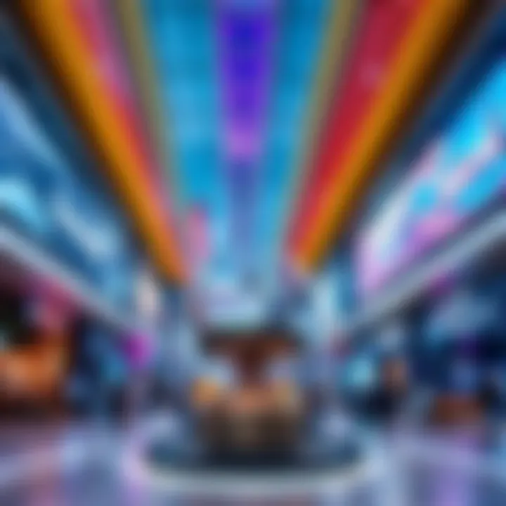 Entertainment venues at Dubai Mall providing unique experiences.