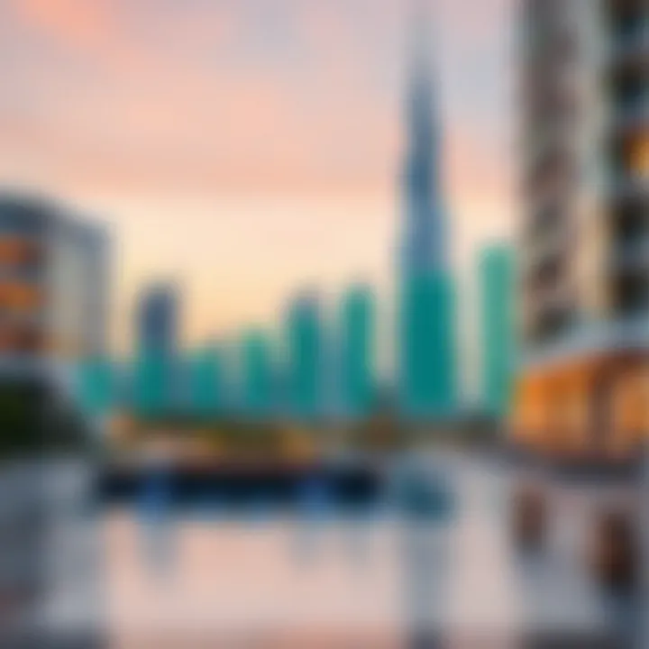 An infographic illustrating key trends in the Dubai real estate market