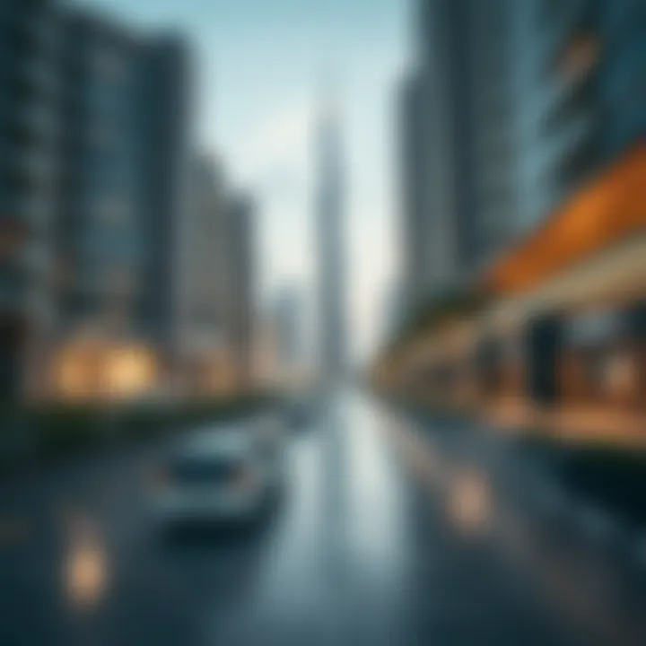 Market Trends in Dubai Real Estate Scene Market trend analysis graphics related to real estate in Dubai