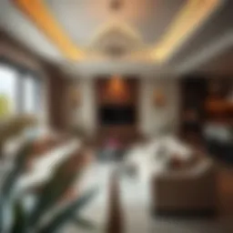 Cozy family room in Shabiya 12