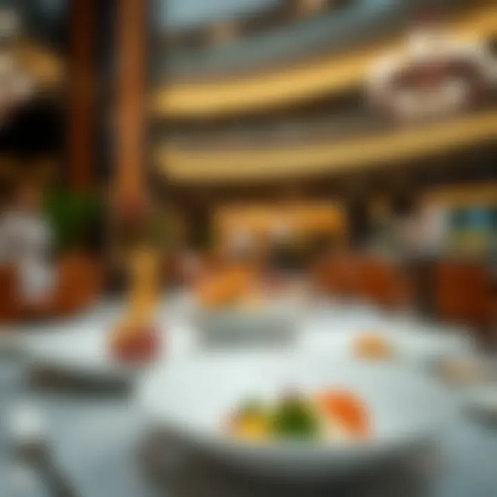 Diverse dining options available at Hilton Hotel Creek featuring exquisite cuisines