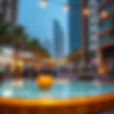 Vibrant community life in JBR with cafes and leisure activities