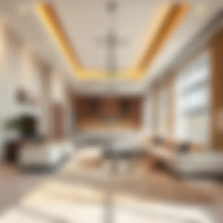 Open floor plan showcasing seamless integration