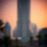 Stunning architectural view of O2 Tower