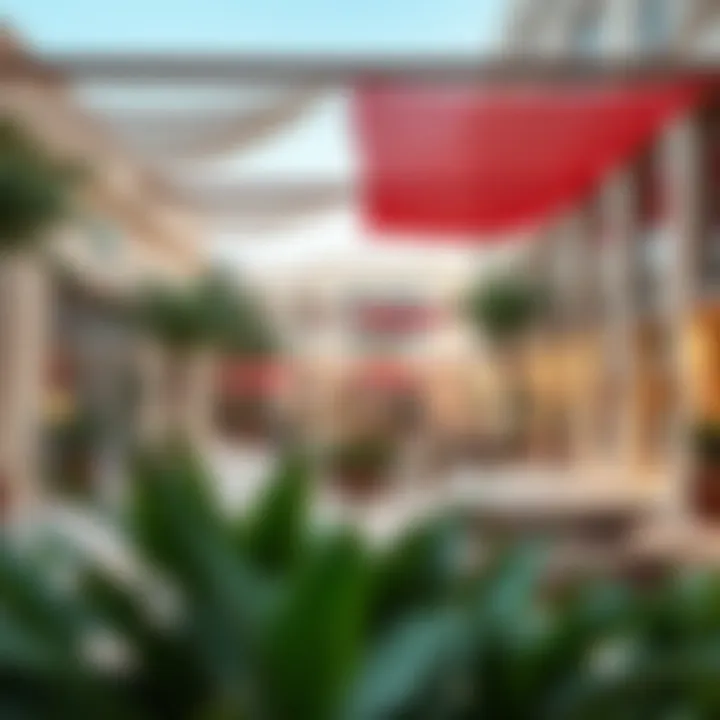 Vibrant community spaces within Ranim Mudon fostering interaction