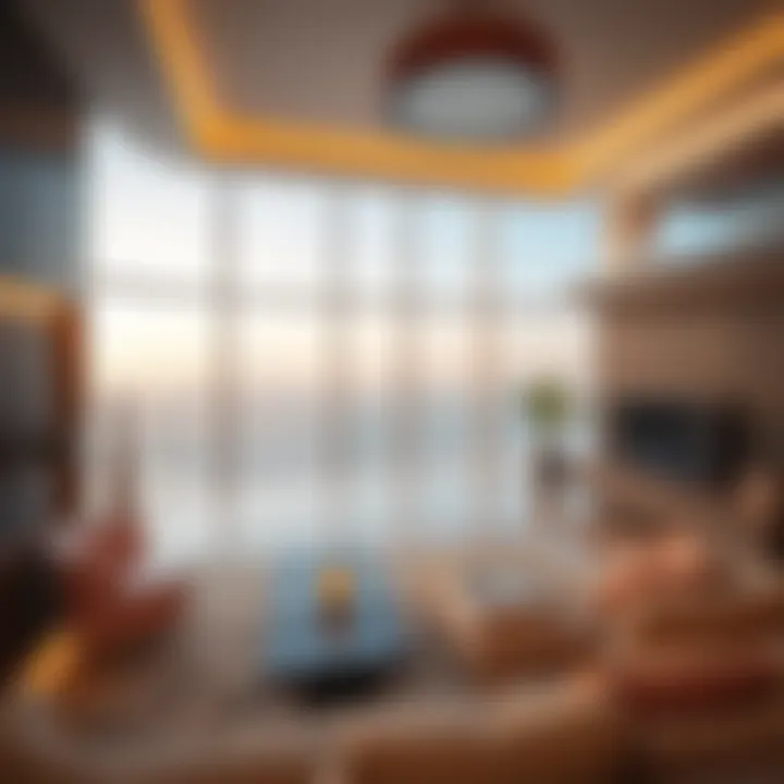 Luxurious interiors reflecting modern living in Ranim Mudon