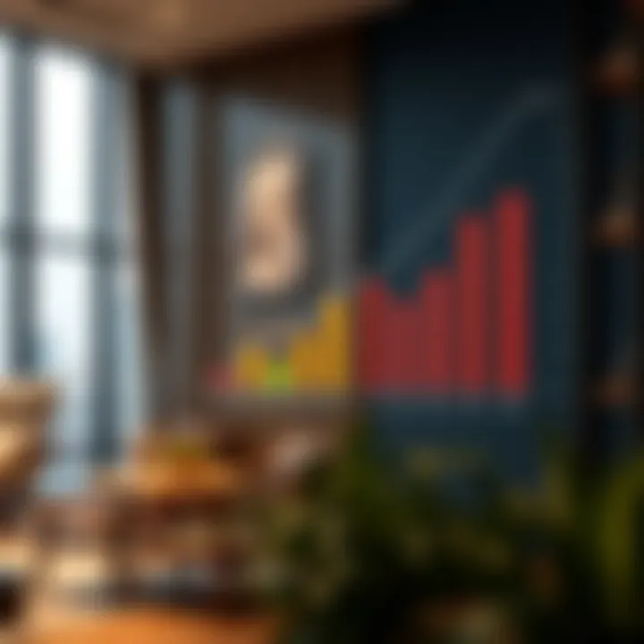 Trends in Dubai's real estate market represented in a chart