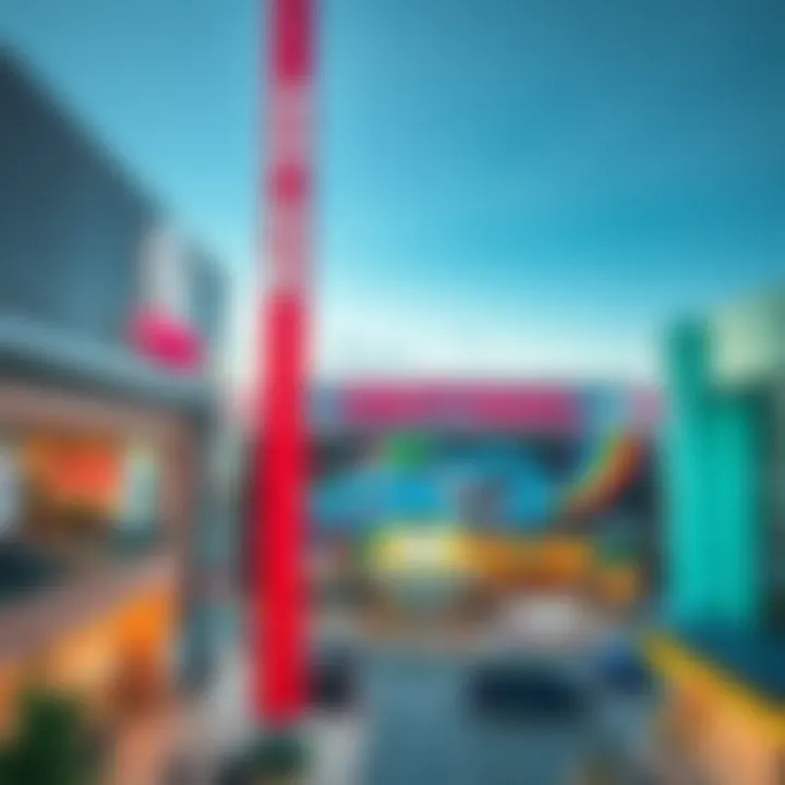 Panoramic View of Century Mall A panoramic view of Century Mall showcasing its vibrant exterior