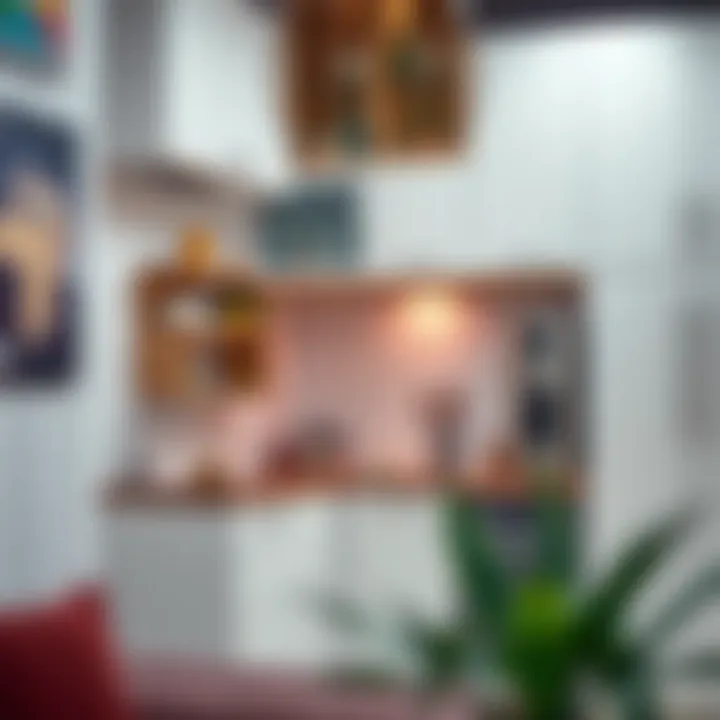 Functional Kitchen Space Modern kitchen within a rental room