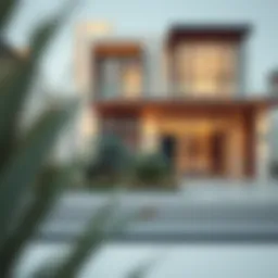 Stunning exterior view of Semmer Villas showcasing modern architecture