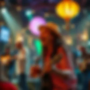 Live music event capturing the lively atmosphere