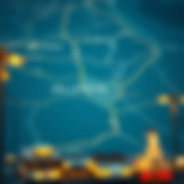 Map highlighting Aljada's strategic position within Sharjah