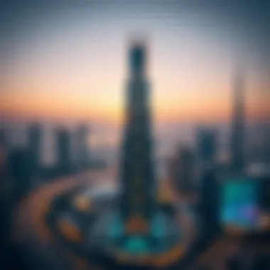 Architectural Design of Metropolis Tower The stunning architectural design of Metropolis Tower