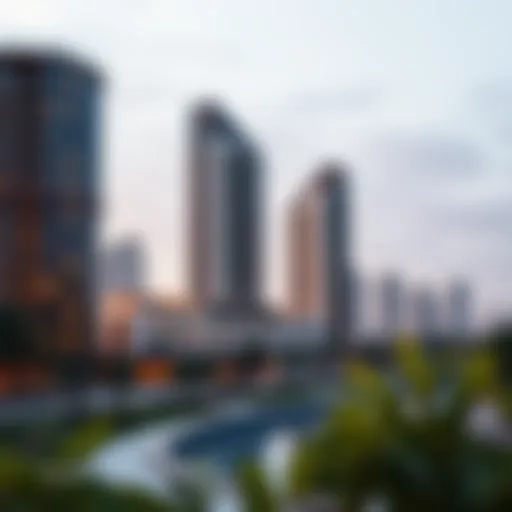 Stunning skyline of Trident Dubai properties showcasing architectural brilliance