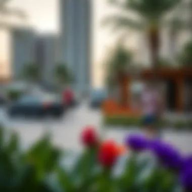 Vibrant community features surrounding Trident properties in Dubai