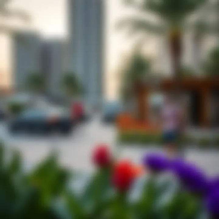 Vibrant community features surrounding Trident properties in Dubai