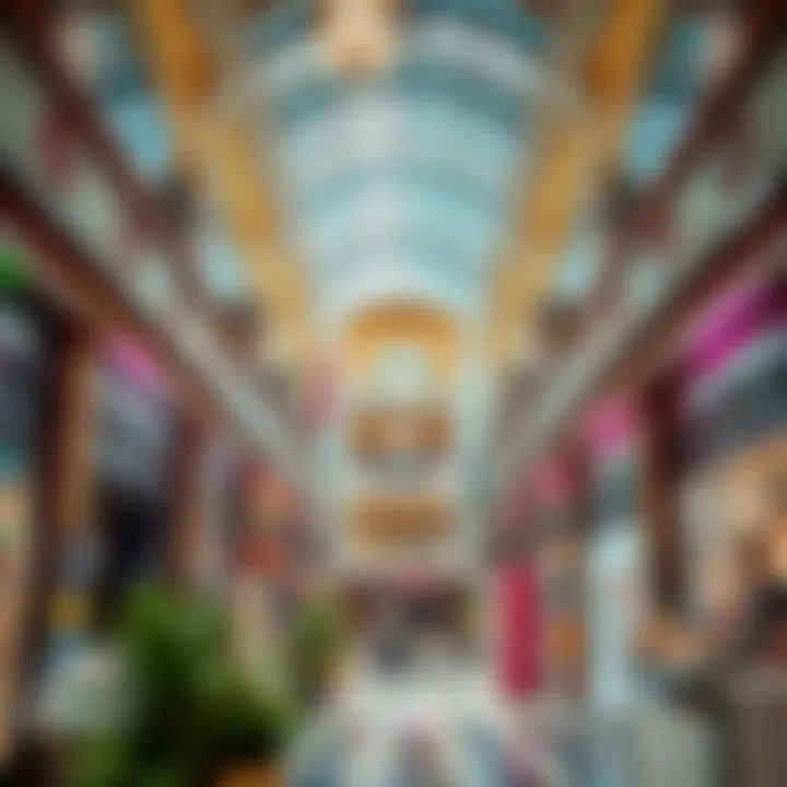 Inside Twafouq Center: A Hub of Activity Interior of the Twafouq Center highlighting its vibrant atmosphere and services