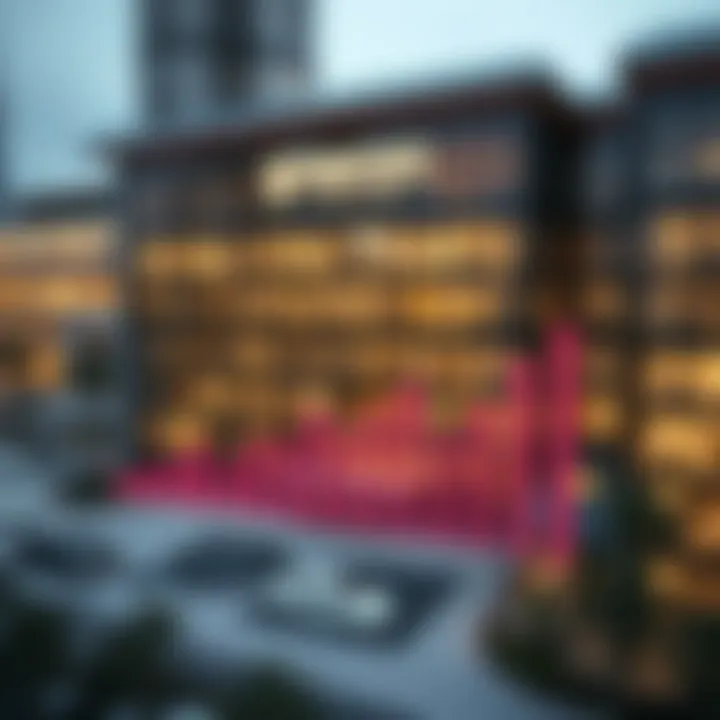 Market Trends in Dubai Real Estate Graph depicting market trends and investment opportunities related to the Twafouq Center